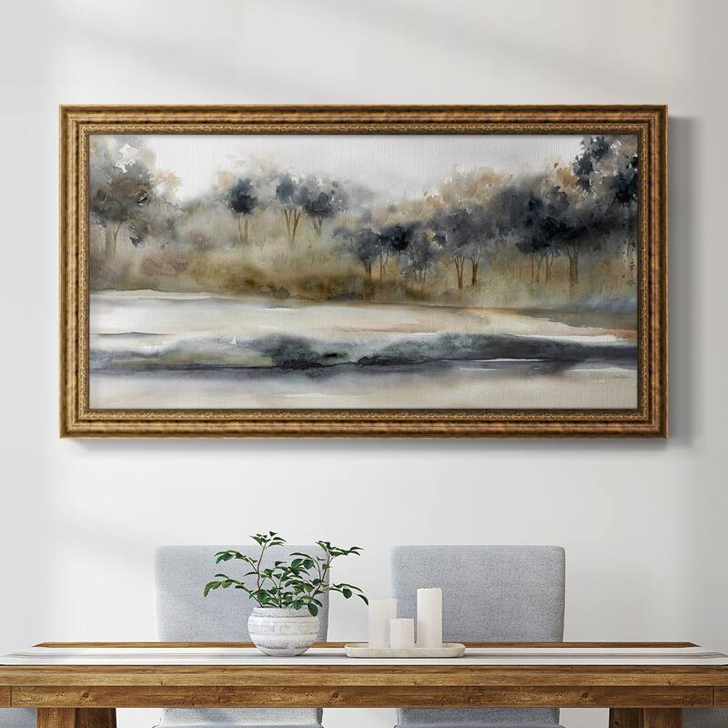 Silent River Premium Framed Canvas- Ready to Hang