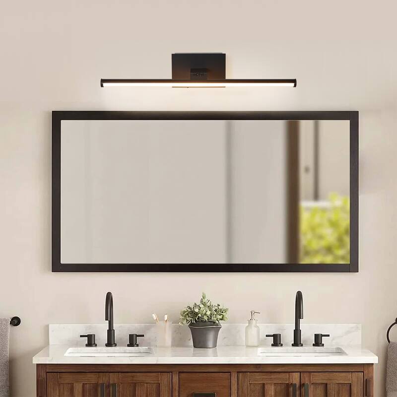 16" Matte Black LED Wireless Picture Light with Remote Control