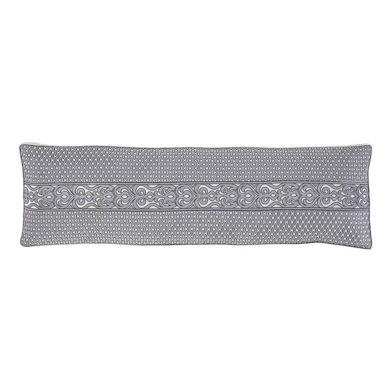 Bolero Pewter Bolster Decorative Throw Pillow