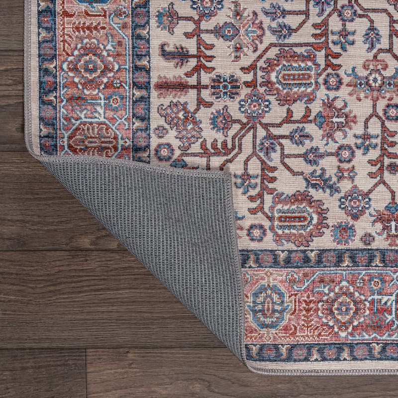 JONATHAN Y Cirali All-Over Persian Machine Washable Area Rug
