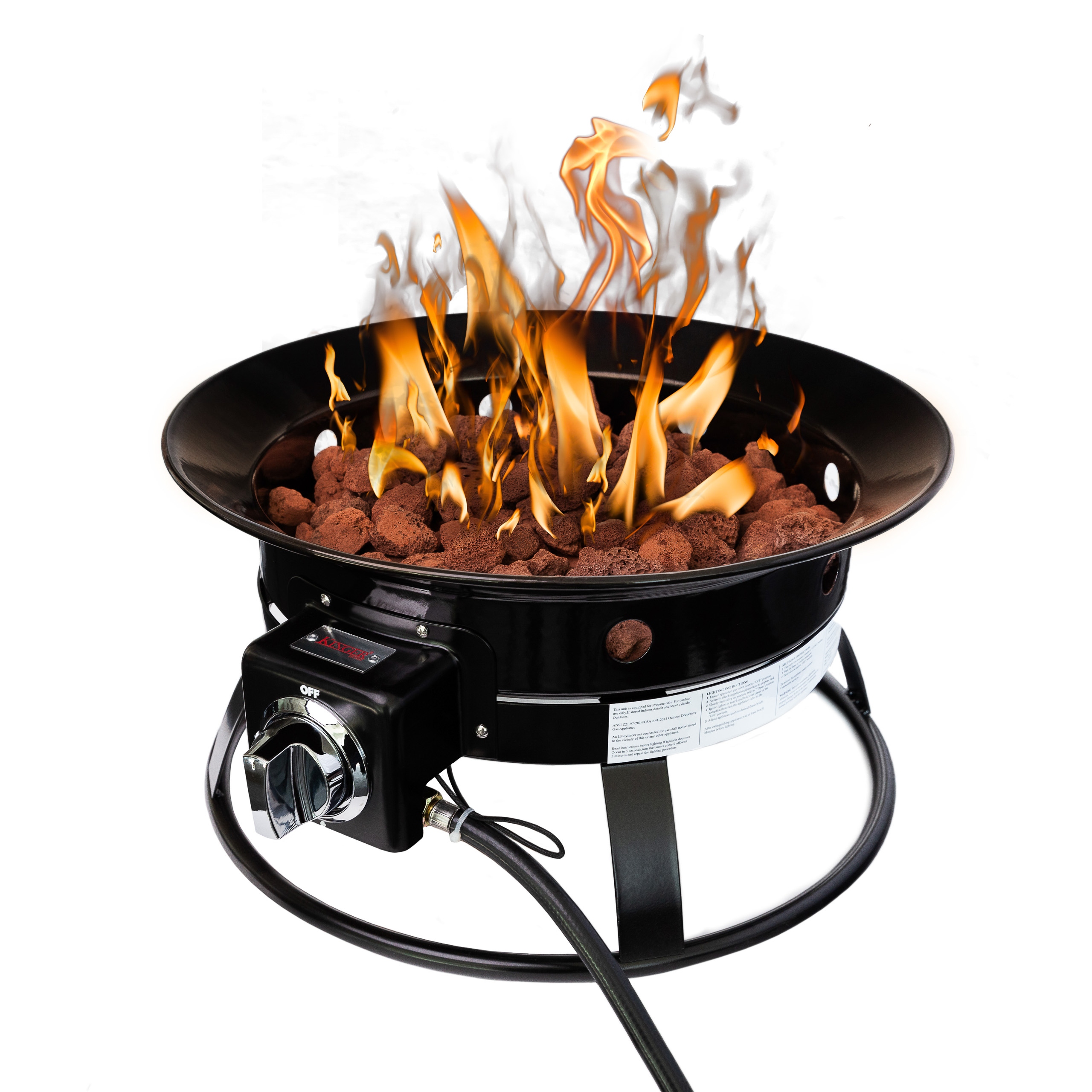 Portable propane sale campfire