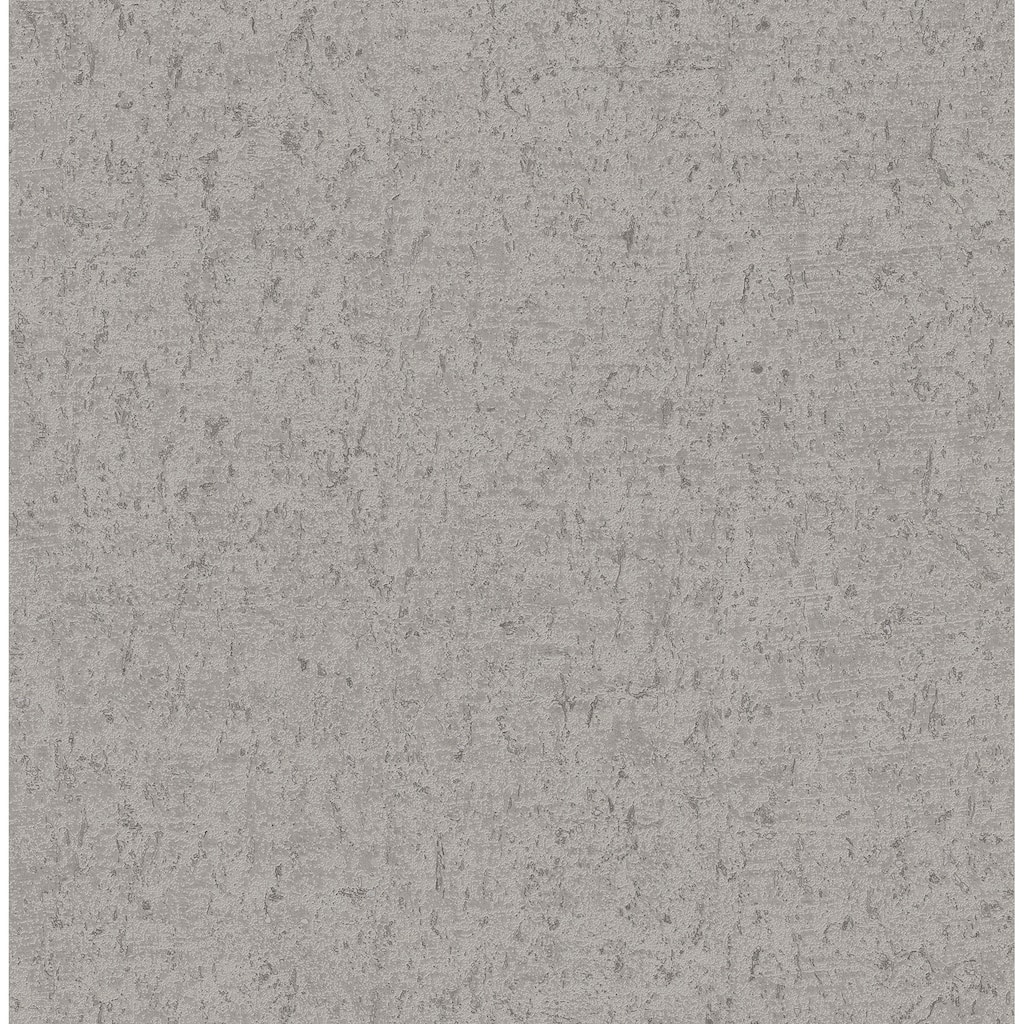 A-Street Prints Guri Grey Faux Concrete Wallpaper