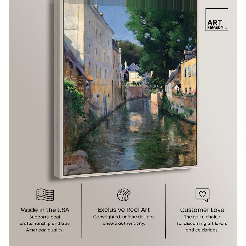 The River Isole Canvas by Art Remedy