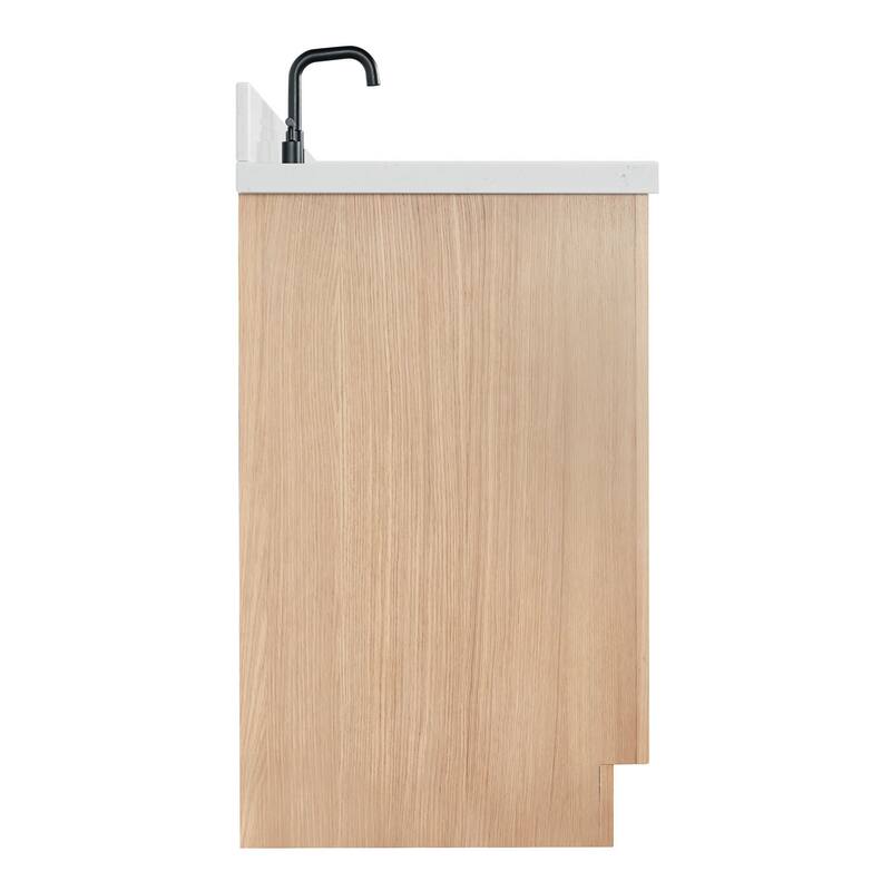 Ariel T036SRCQOVO Hepburn 36" Free Standing Single Basin Vanity Set