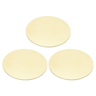 Round Plate, Round Sheet Metal Disc Blank Circle for DIY Crafts Repair ...