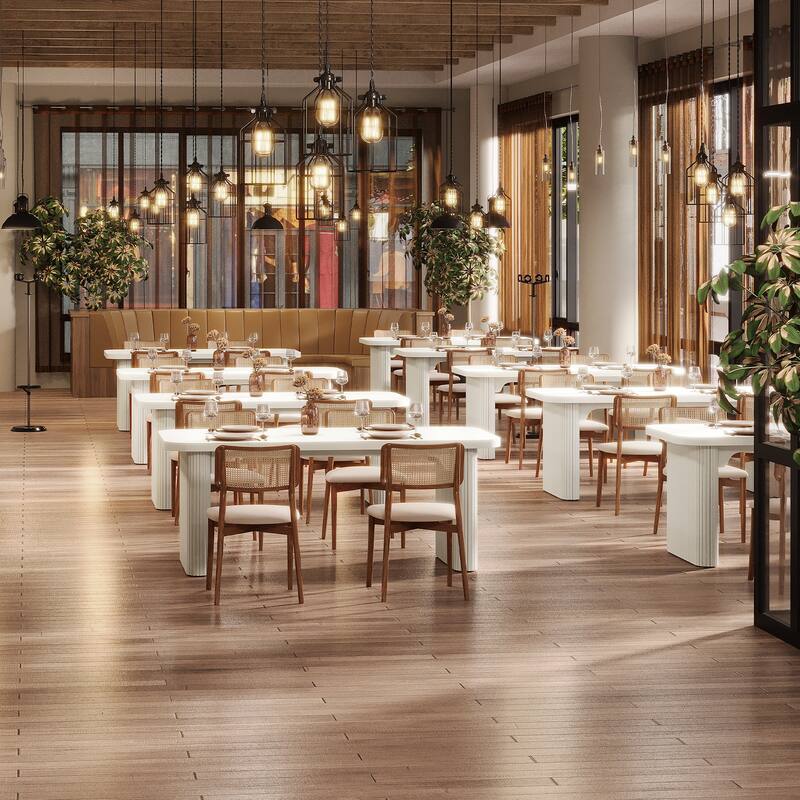 Wood Dining Table, Modern Kitchen Table, Dining Room Accent Table