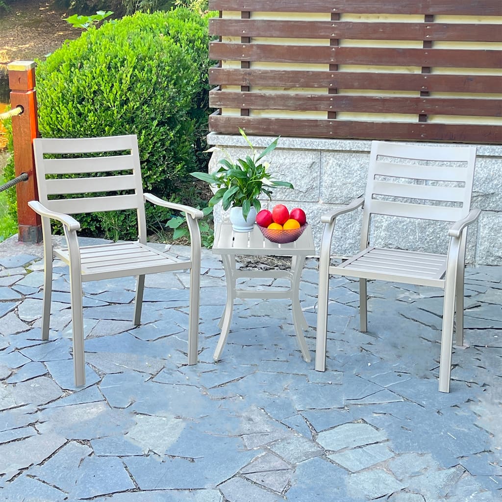 Patio Chairs Upholstered Arm Chair Reading Chair with Iron Frame, Reception Chair Side Chair Club Chair