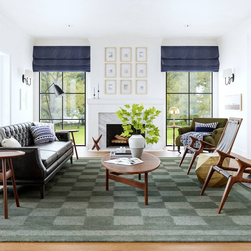 Robyn Wool Area Rug - 8'6" x 11'6" - Green