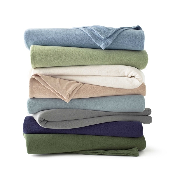 slide 2 of 75, Supersoft Fleece Blanket All-Season Lightweight Throw Machine Washable