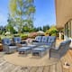 Option Blue-2xSwivelChair+2xSofa+4xOttoman+1xSideTable