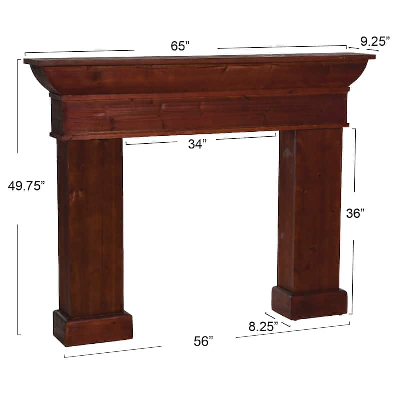 Monolith Decorative Fireplace Mantel