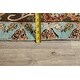 preview thumbnail 17 of 17, Floral Garden Design Tabriz Oriental Area Rug Wool Handmade Carpet - 7'11" x 9'11"