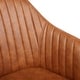 preview thumbnail 23 of 32, Porthos Home Madison Office Desk Chair, Tufted PU Leather Upholstery
