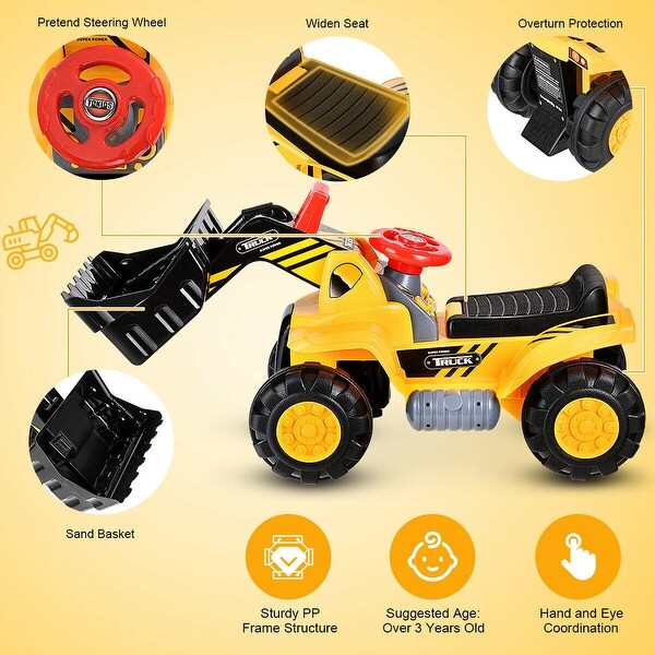 ride on digger for 3 year old