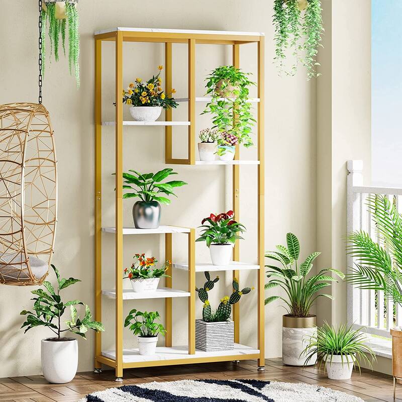 6-Tier Tall Bookshelf Bookcase for Home Office