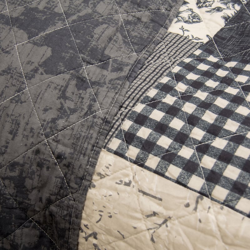 Donna Sharp Augusta 3PC Cotton Quilt Set