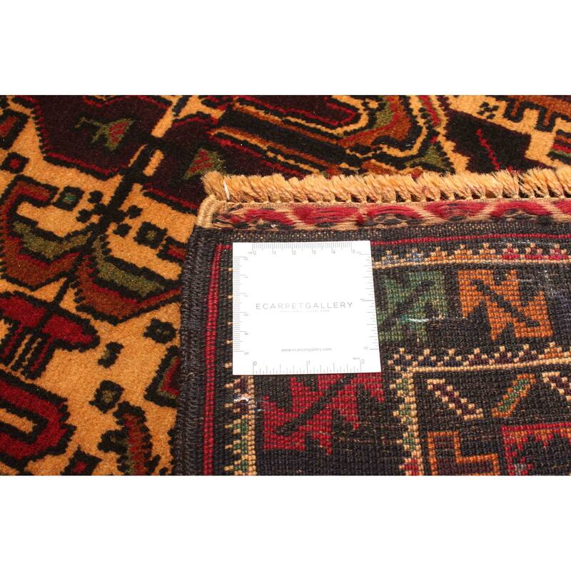 ECARPETGALLERY Hand-knotted Teimani Light Brown Wool Rug - 2'9 x 4'9