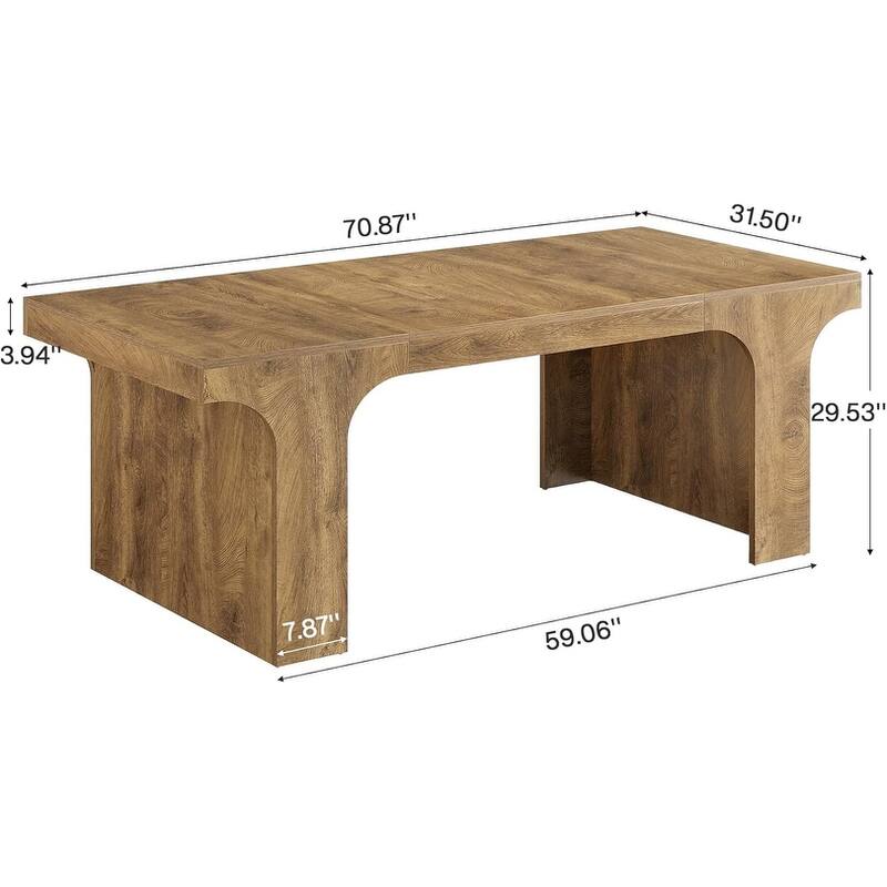 Large Executive Conference Table, Office Meeting Table, Boardroom Computer Writing Desk Workstation Accent Table