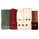 preview thumbnail 1 of 2, Paseo Road by HiEnd Accents Embroidered Star 3PC Towel Set Mocha