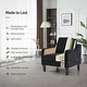 preview thumbnail 67 of 100, VINGLI Mid Century Modern Fabric Accent Chair