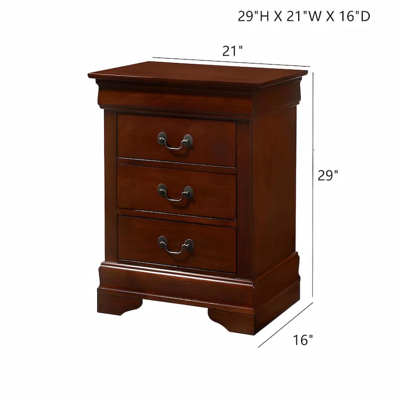 Elegant Wood Nightstand