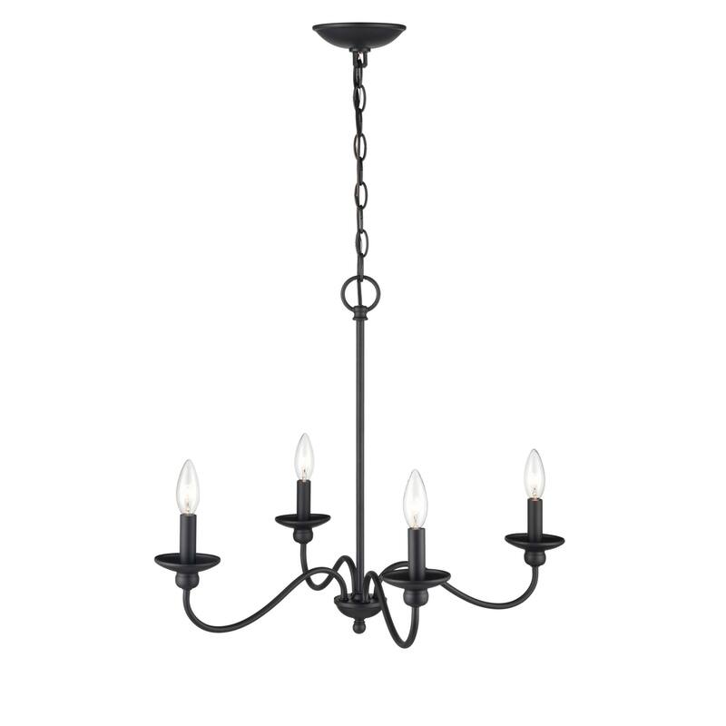 Millennium Lighting Delvona 4 Light 24" Wide Chandelier