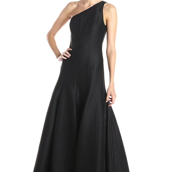 structured evening gown