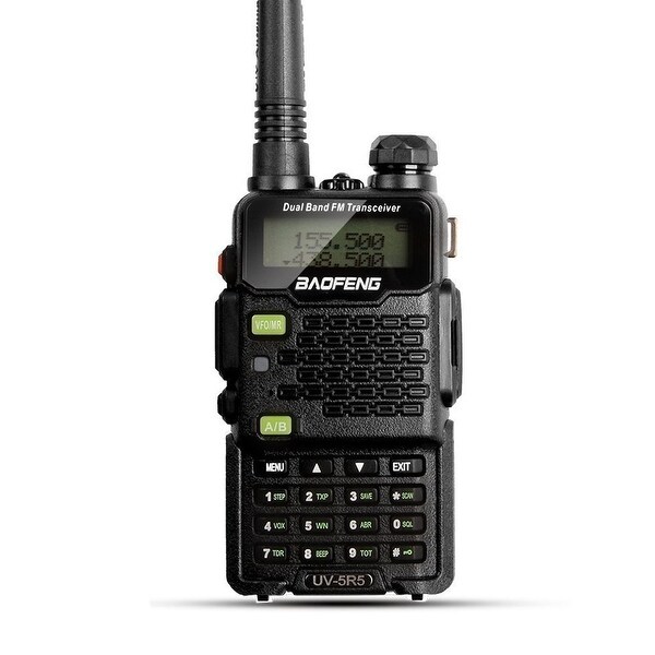 BaoFeng UV-5R5 Dual-Band Two-Way Radio Transceiver UHF/VHF Bundle