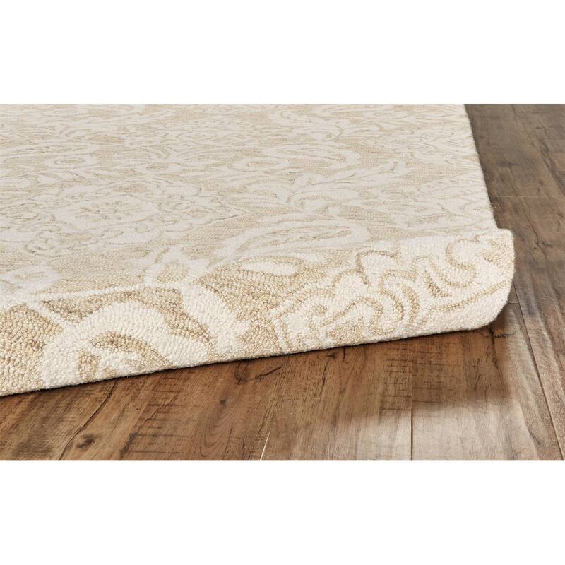 Feizy FZRG91364 Lazi 9' x 12' Wool Hand Tufted Paisley Farmhouse Area