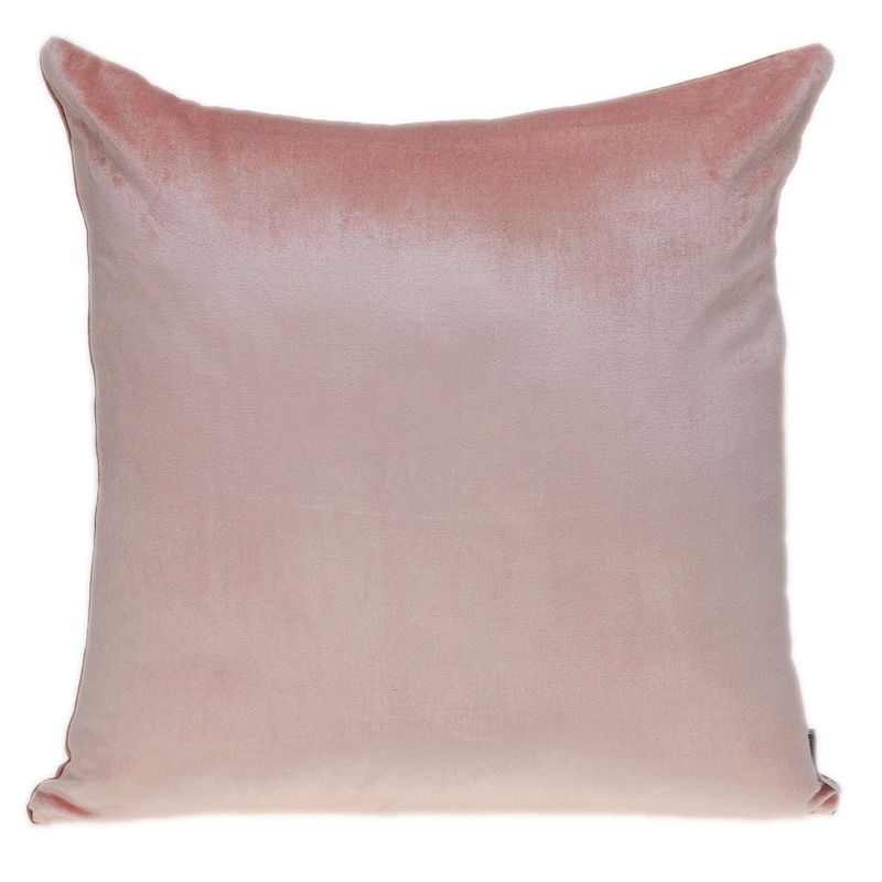 HomeRoots 20" Purple And Dark Gray Cotton Blend Throw Pillow