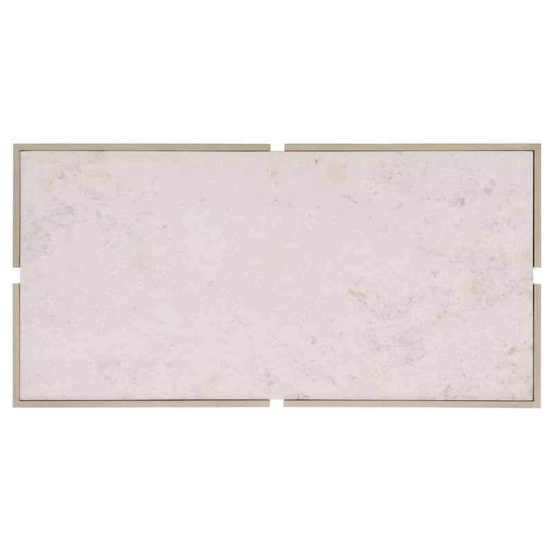 SAFAVIEH Couture Alanabella Marble Rectangle Coffee Table - 48"W x 24"D x 15"H