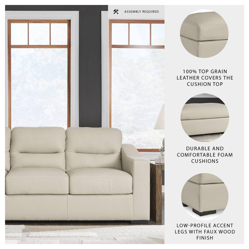 Signature Design by Ashley Treasure Trove Beige Sofa - 93" W x 40" D x 40" H