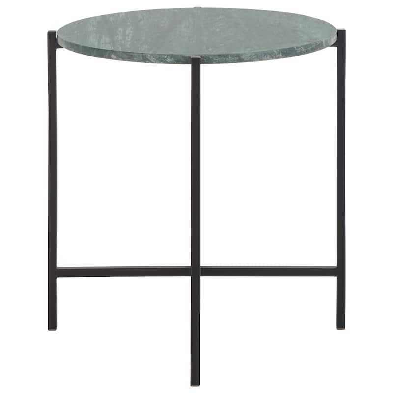 SAFAVIEH Gyde Round Accent Table - 17" W x 17" D x 18" H - 17Wx17Dx18H
