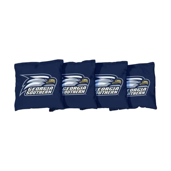 slide 2 of 3, Georgia Southern University Eagles Blue Cornhole Bags All-Weather Resin Filled