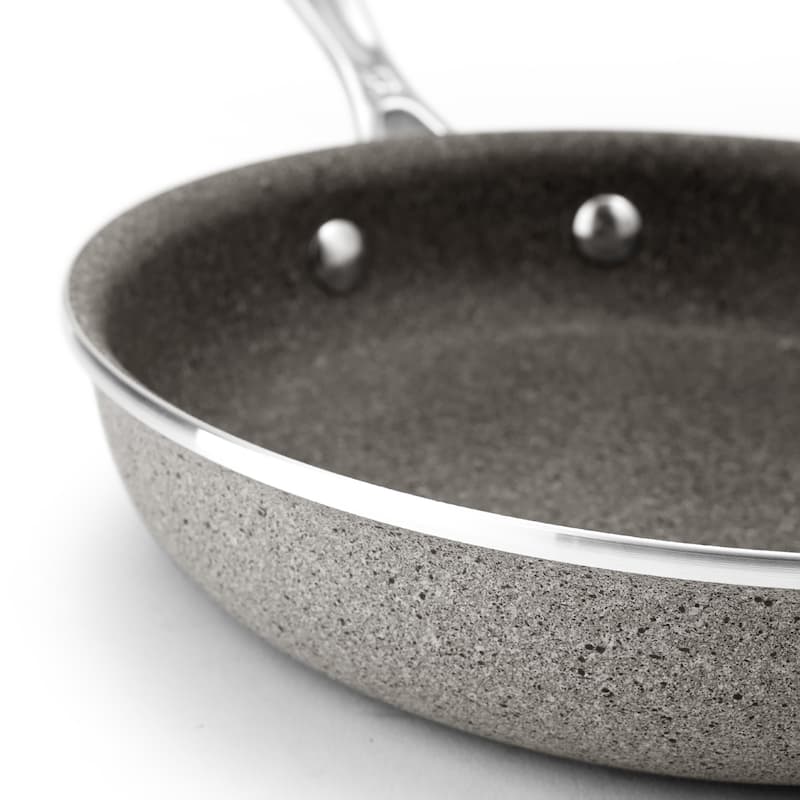 Henckels Capri Series 10 Piece Non-Stick Cookware Set Made with Granitium Non-Stick Coating - Grey - 10-pc