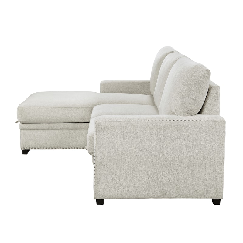 Tolani Sectional Sofa with Pull-Out Bed and Left Chaise