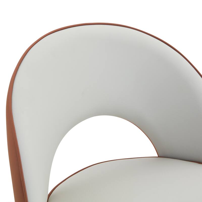 360°Rotatable Upholstered Bar Chair Side Chair Set Of 2