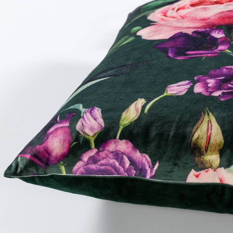 Artistic Weavers Jasyn Floral Velvet 22-inch Throw Pillow