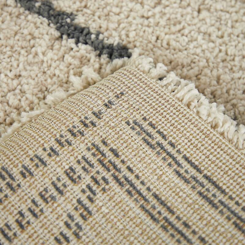 Lopes Modern Southwestern Shag Area Rug