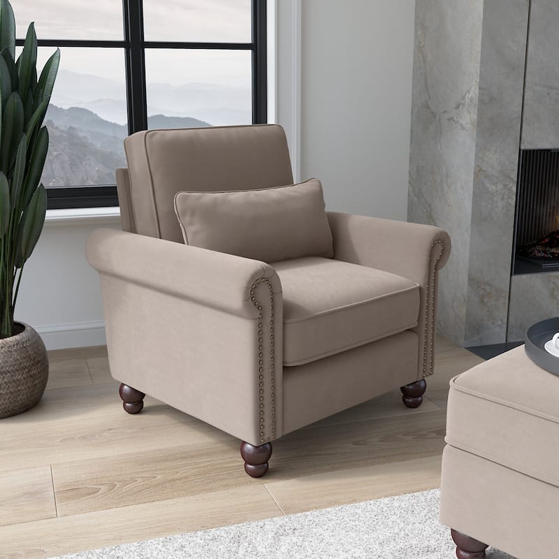 Coventry Accent Chair with Arms by Bush Furniture