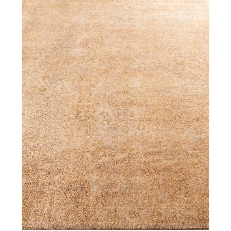 Overdyed One-of-a-Kind Hand-Knotted Area Rug - Beige - 6' 0" x 8' 9"