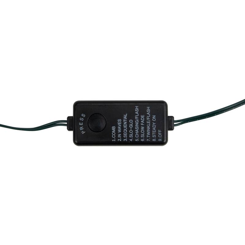 200ct LED Multi-Function Color Changing Fairy Lights 64.5ft Green Wire