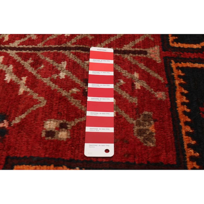 Melis Vintage Red Rug 3'5" x 5'1" - 3'5 x 5'1