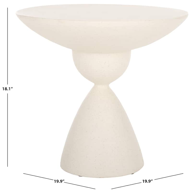SAFAVIEH Atley Accent Table (Fully Assembled) - 20"W x 20"D x 18"H