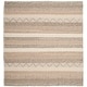 preview thumbnail 8 of 10, SAFAVIEH Handmade Natura Fanette Wool Rug 10' Square - Beige - Square
