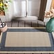 preview thumbnail 67 of 133, SAFAVIEH Courtyard Sherrie Border Indoor/ Outdoor Waterproof Patio Backyard Rug