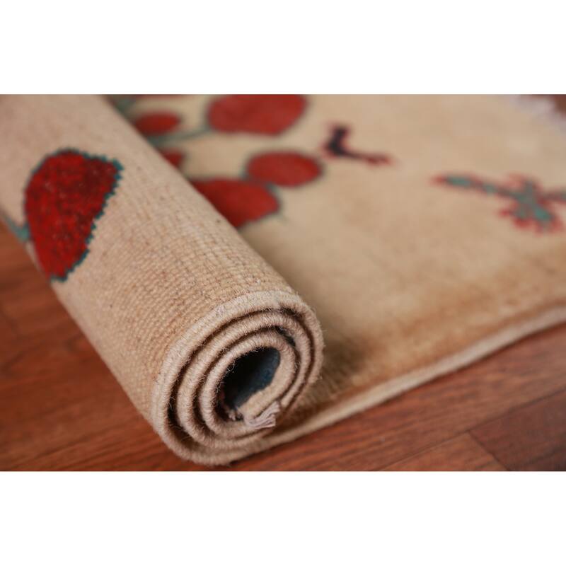 Traditional Kazak Oriental Foyer Rug Handmade Wool Carpet - 2'0"x 3'0"