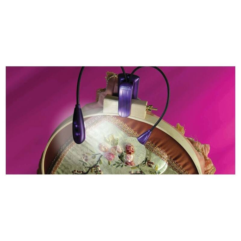 Curata Vusion Craft Light and 2x Magnifier with Clip-On Magnetic Base