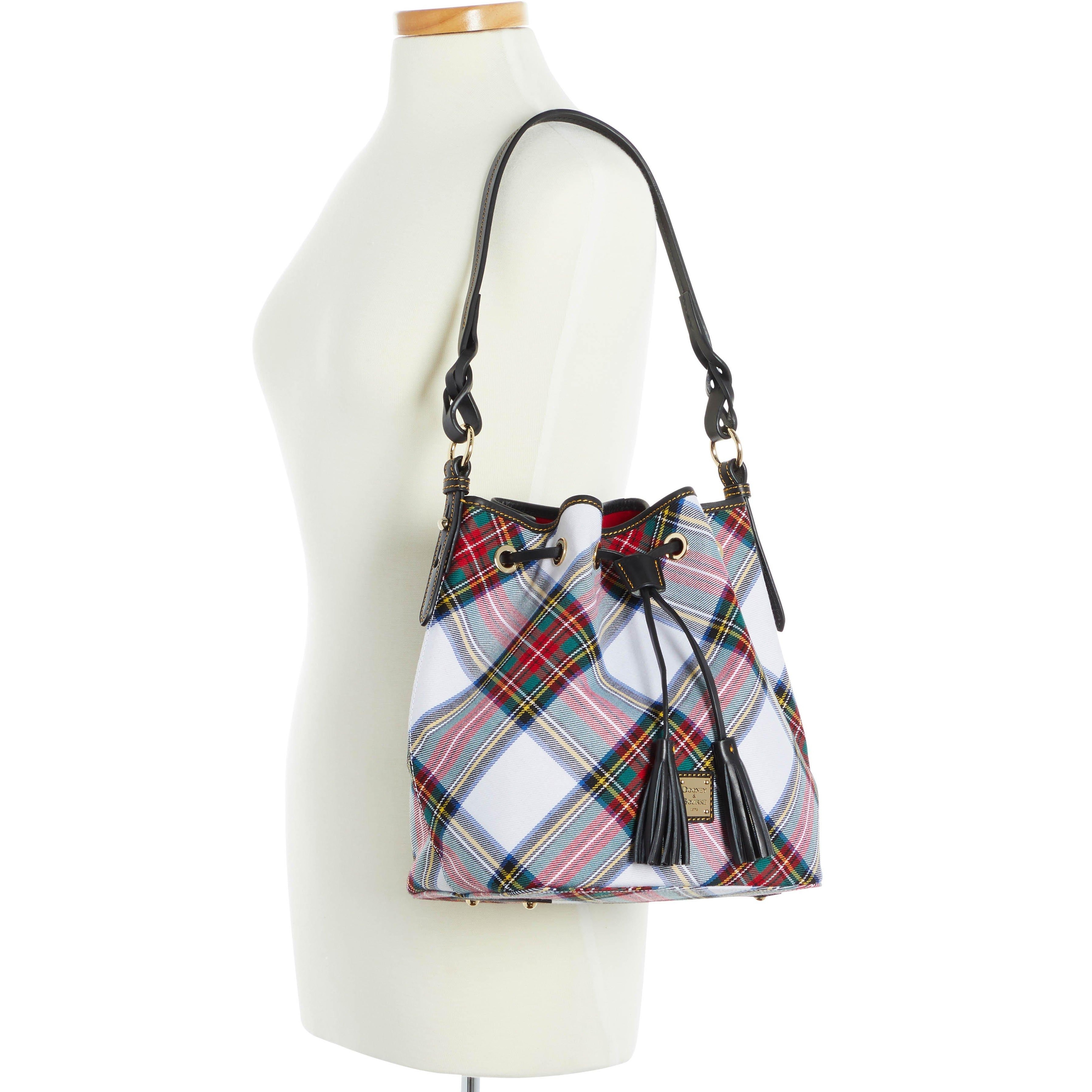 Dooney and bourke tasha drawstring bag deals