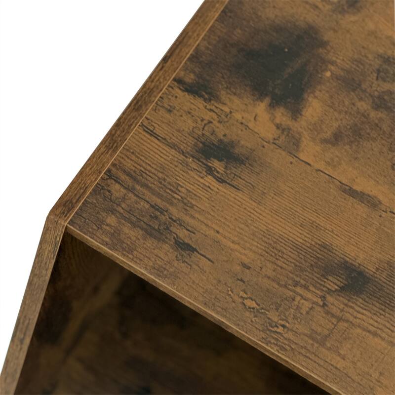 47.24'' Hexagonal Coffee Table Side Table Nightstand,2PCS